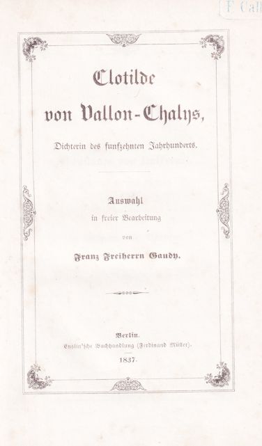 2.Clotilde Titel